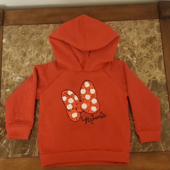 Toddler Girl 3T Red Minnie Mouse Sweatshirt - Picture 2 of 4